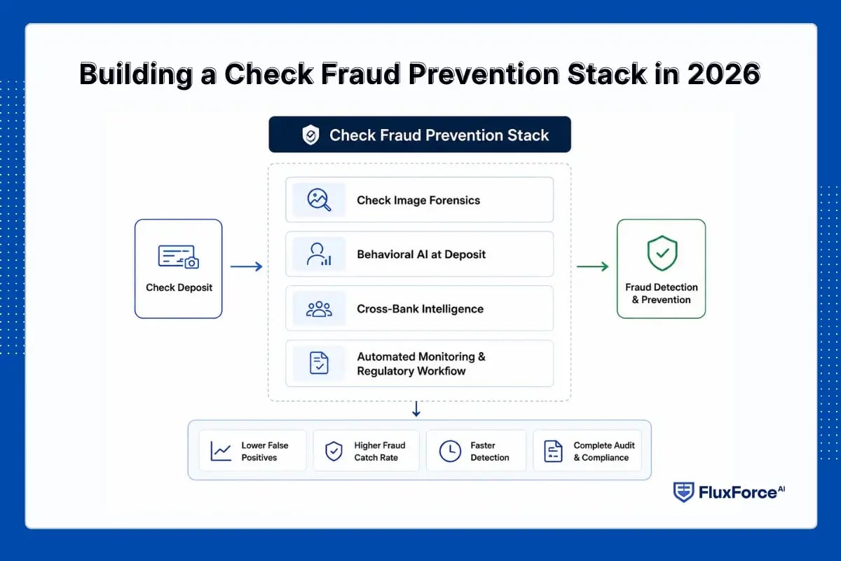 Building a Check Fraud Prevention Stack in 2026