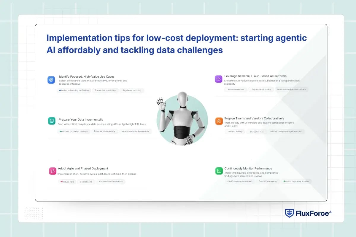 Implementation tips for low-cost deployment_ starting agentic AI affordably and tackling data challenges