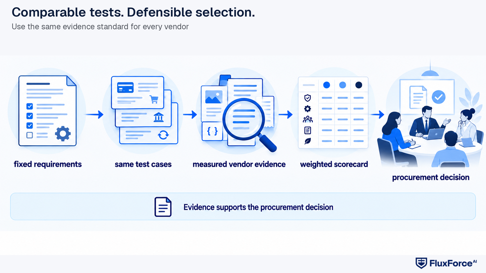 How were vendors included? workflow for evaluating real-time fraud controls.