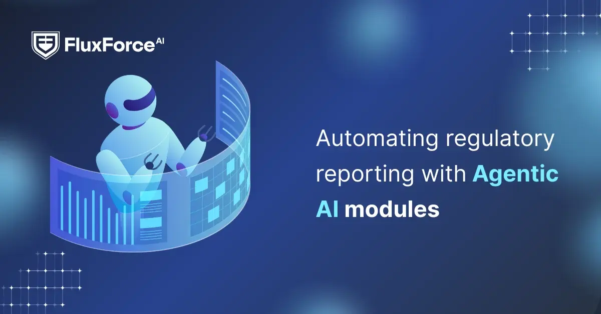 Automating regulatory reporting with Agentic AI modules