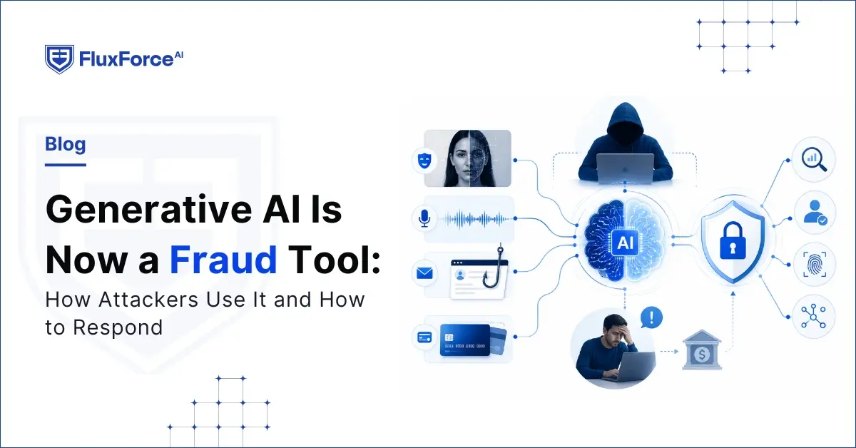 Generative AI Is Now a Fraud Tool: How Attackers Use It and How to Respond