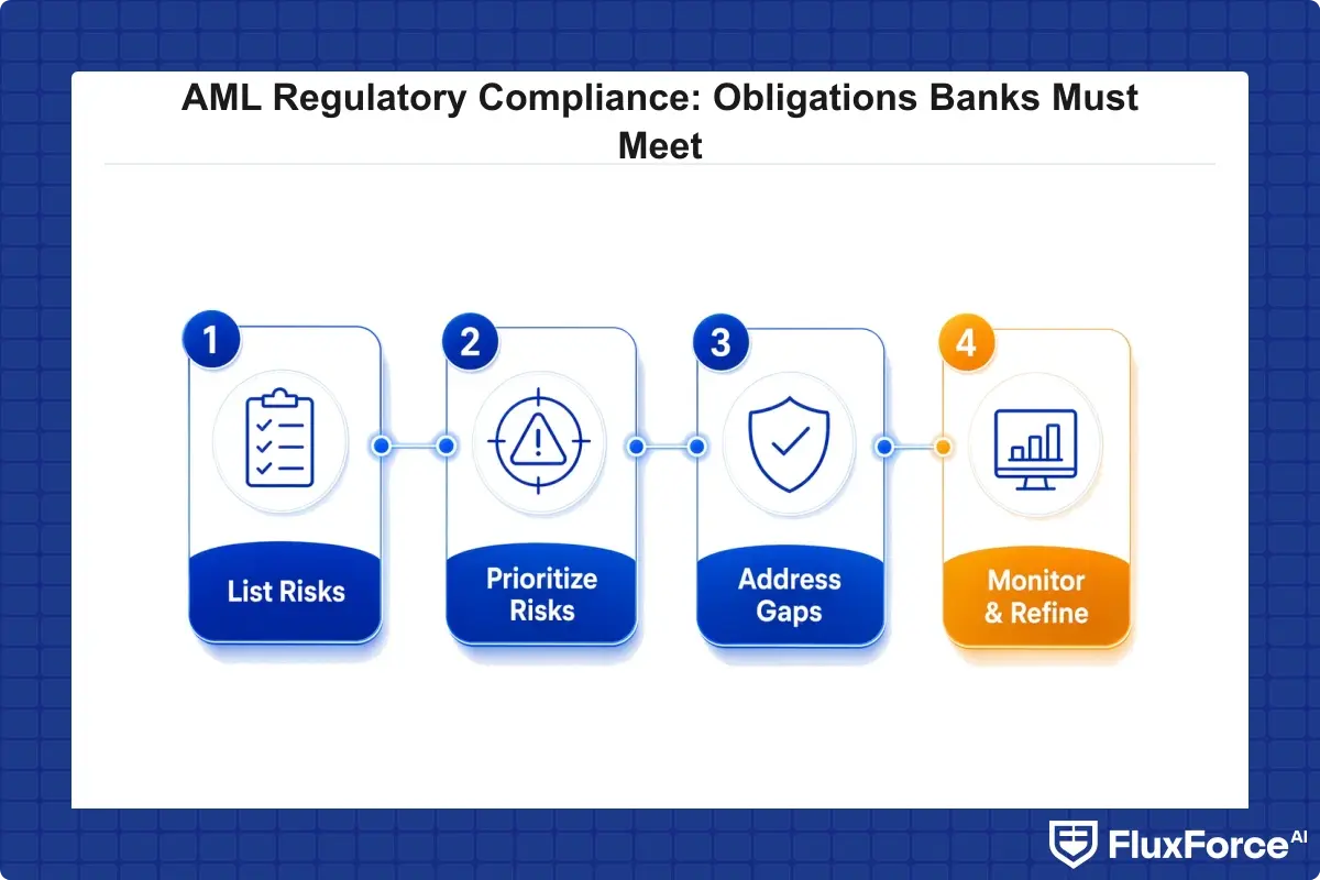 BSA AML compliance checklist prioritization for small fintech and community bank teams