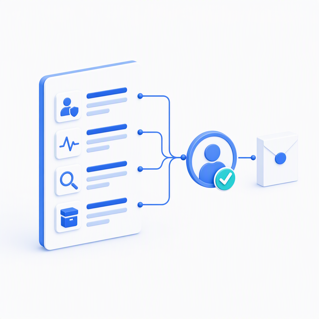 India AML requirements checklist: customer risk, monitoring, investigation and retention converging on an authorised human reviewer before a report